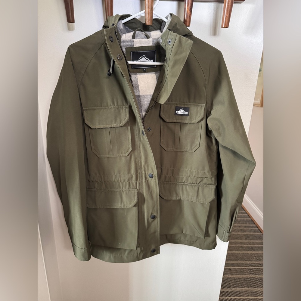 Penfield x Madewell Kasson Parka, Olive, size S
